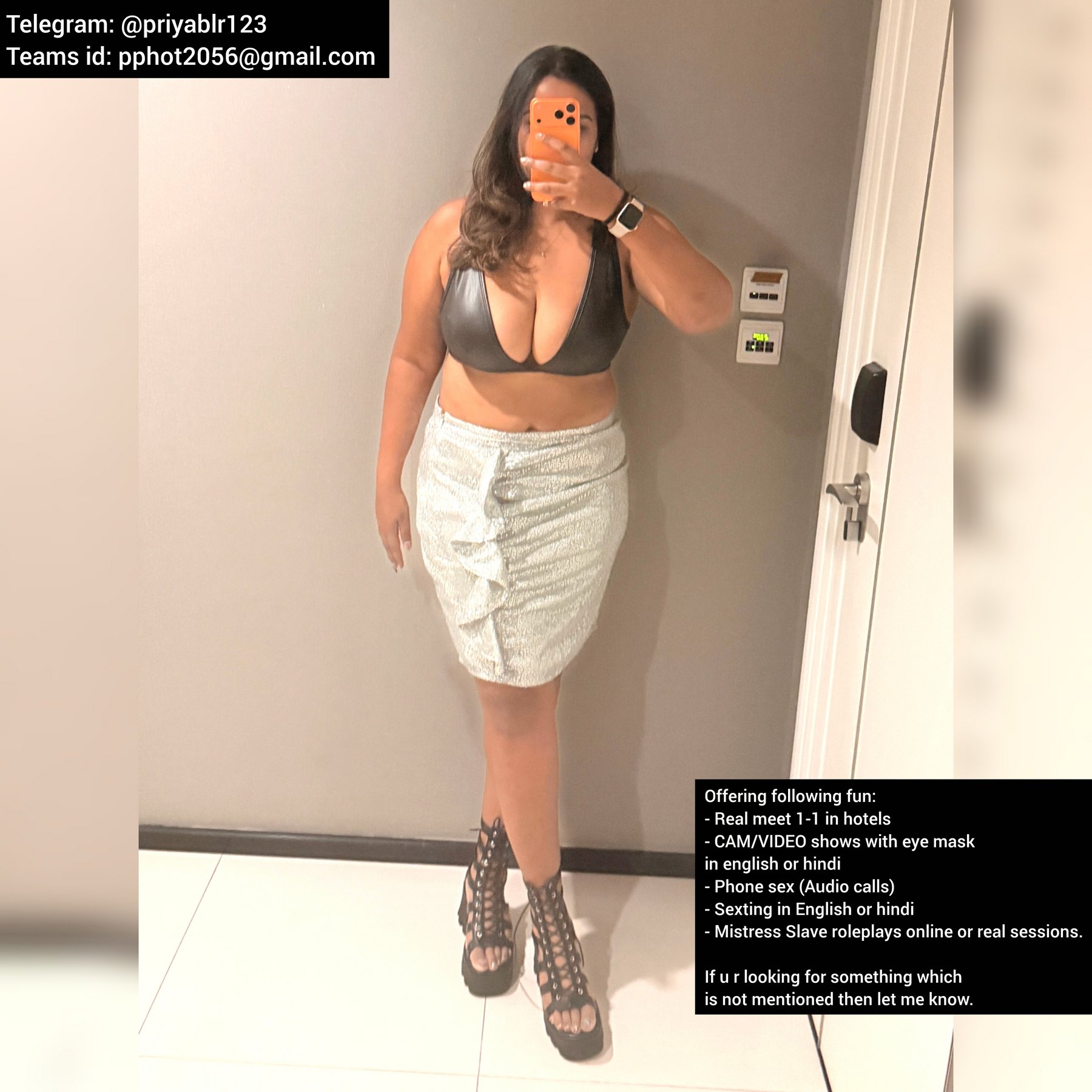 Piyaaa (28) – Call Girl & Independent Escort Service in Bangalore - Gallery Photo 5